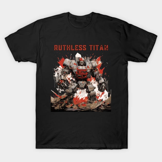 Combat Robots Ruthless Titan T-Shirt by FrogandFog